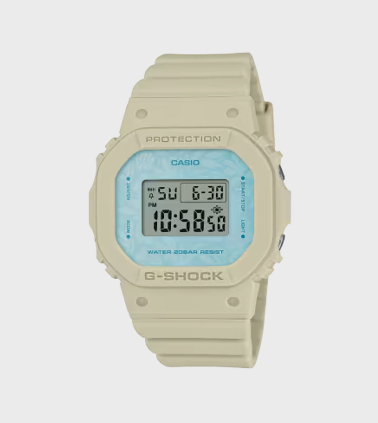 Blue Dial Digital Watch