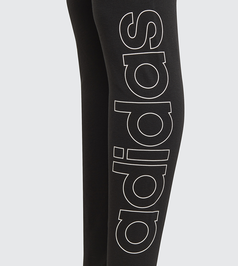 Buy Adidas Essential Big Logo Leggings In Black