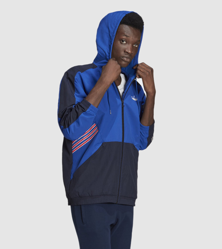 Adidas color clearance block jacket