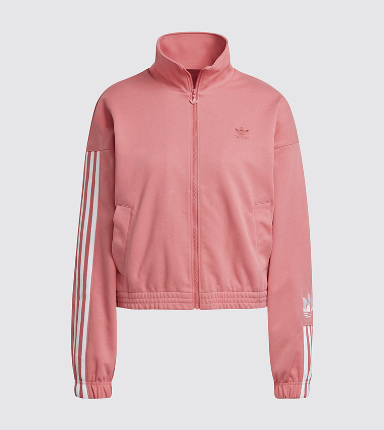 Buy Adidas Originals Adicolor 3D Trefoil Track Jacket In Pink