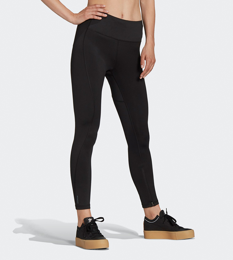 Buy Adidas Karlie Kloss Run Leggings In Black