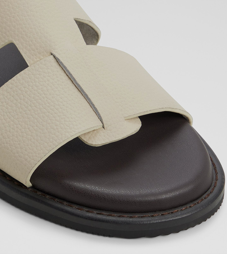 GONZALO Solid H-Strap Sandals