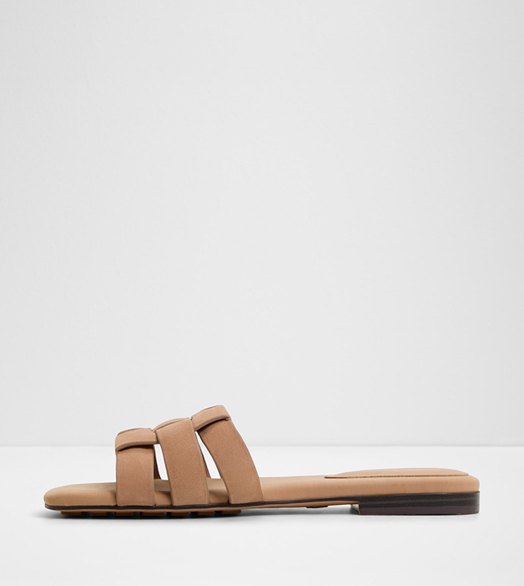 GOTOSANDAL Textured Flat Sandals