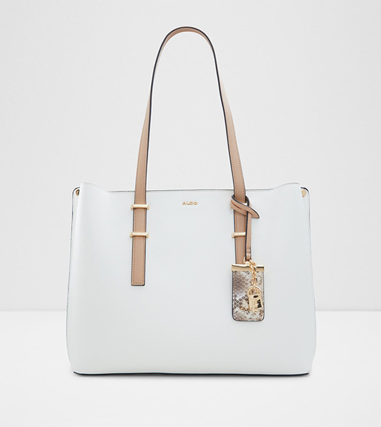 GOWORTH Snakeskin Detail Tote Bag