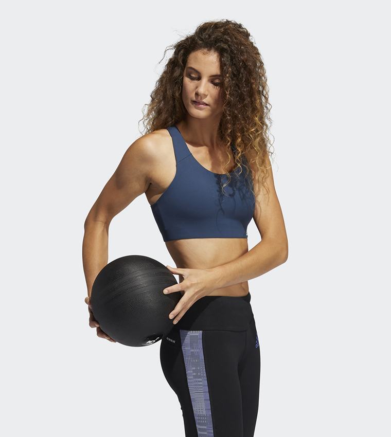 Buy adidas Women's Ultimate Alpha Sports Bra Black in KSA -SSS