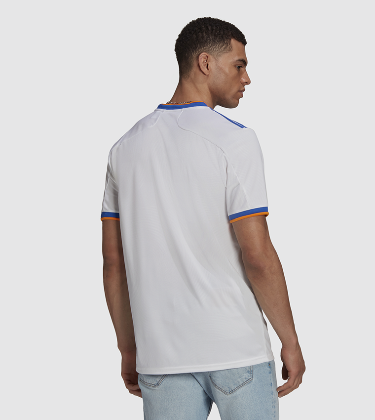Buy Adidas Real Madrid 21/22 Home Jersey In White | 6thStreet Qatar