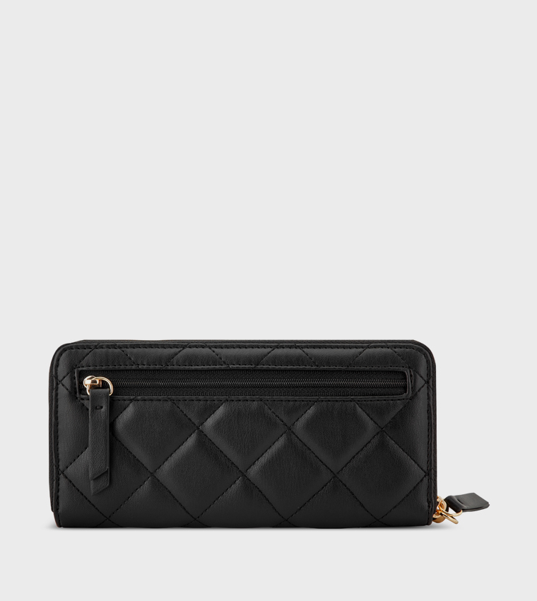 HALEEMA Quilted Wristlet Wallet