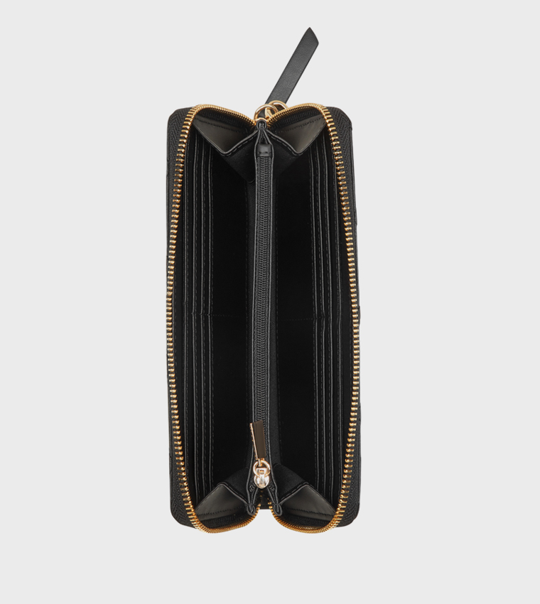 HALEEMA Quilted Wristlet Wallet