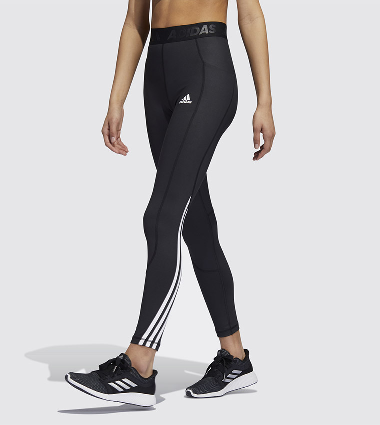 Shop Techfit Long 3 Stripe Tight online | Debenhams
