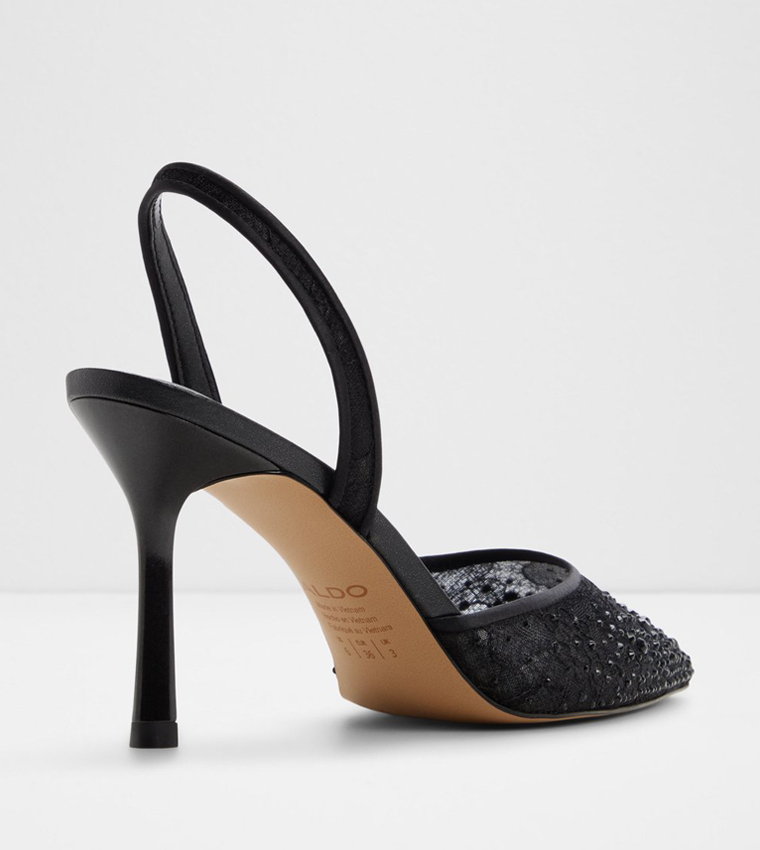 GRACEA Embellished Pointed Toe Pumps