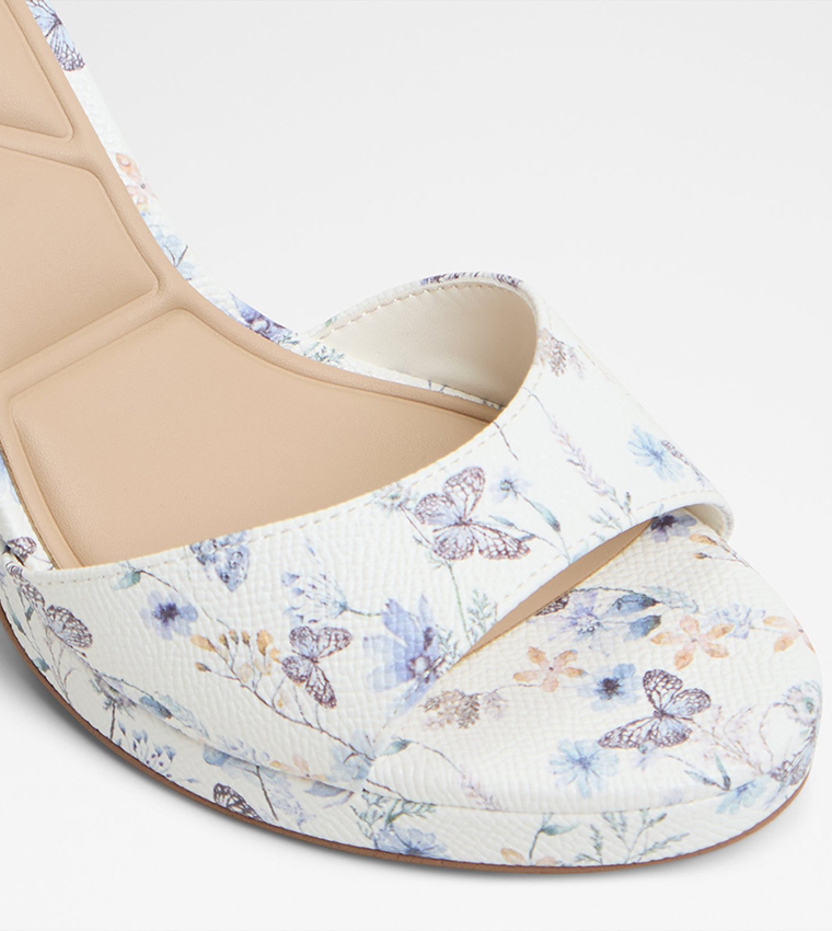 GRACIOUS Printed Heeled Sandals