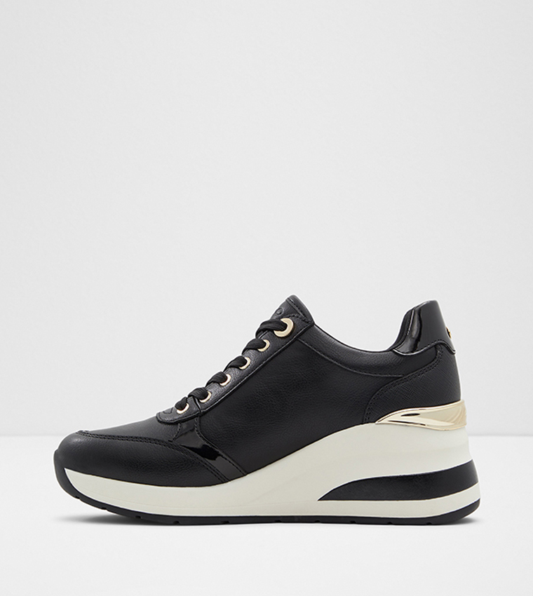 GRADSKIY Quilted Wedge Sneakers