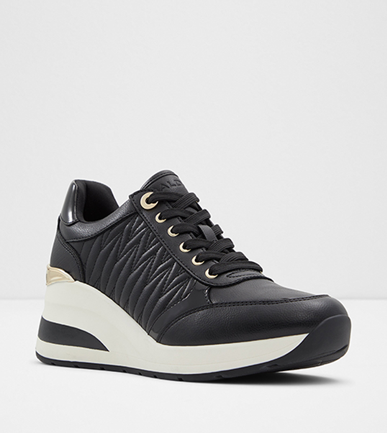 Buy Aldo GRADSKIY Lace Up Sneakers In Black 6thStreet Bahrain