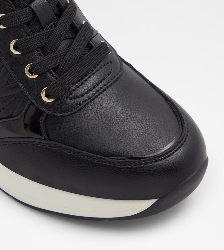 GRADSKIY Quilted Wedge Sneakers