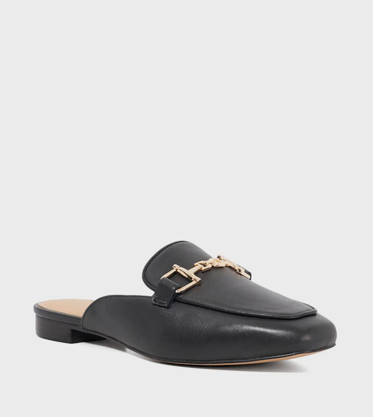 GRAINER Metal Accent Mules