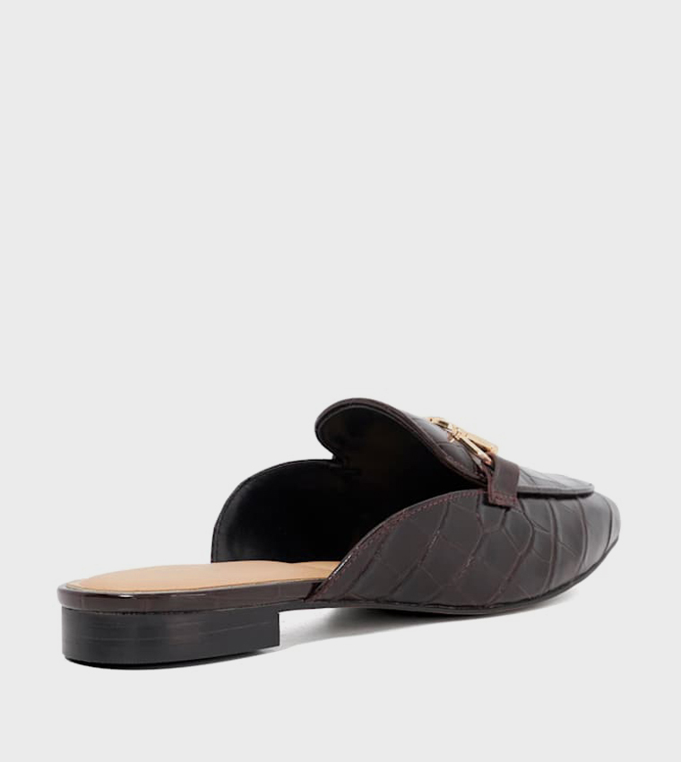 GRAINER Metal Accent Mules
