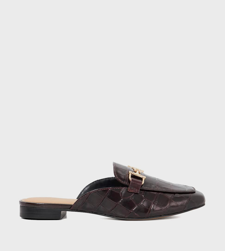 GRAINER Metal Accent Mules