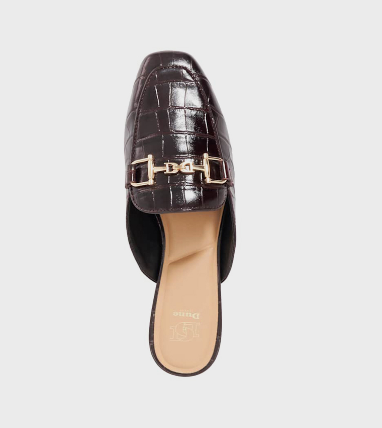 GRAINER Metal Accent Mules