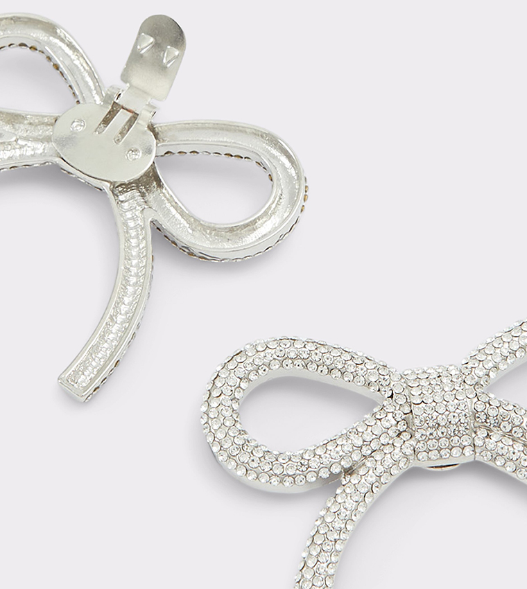 GRAYSTONE Embellished Bow Shoe Charm