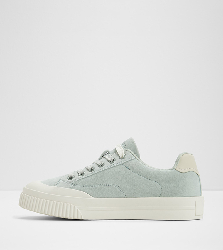 GREENACRE Textured Lace-Up Sneakers