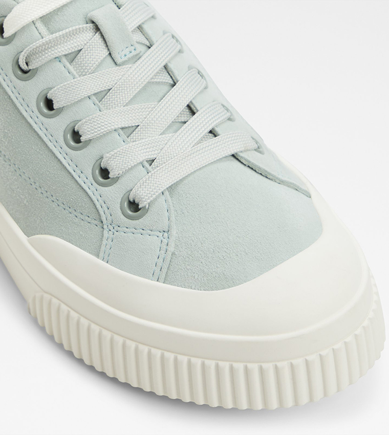 GREENACRE Textured Lace-Up Sneakers