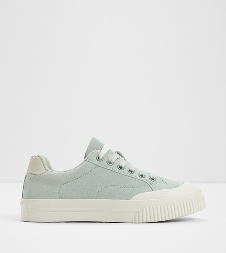 GREENACRE Textured Lace-Up Sneakers