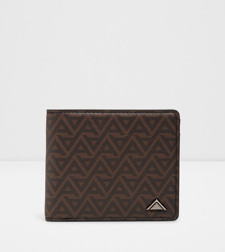 GREYLAG Monogram Patterned Wallet