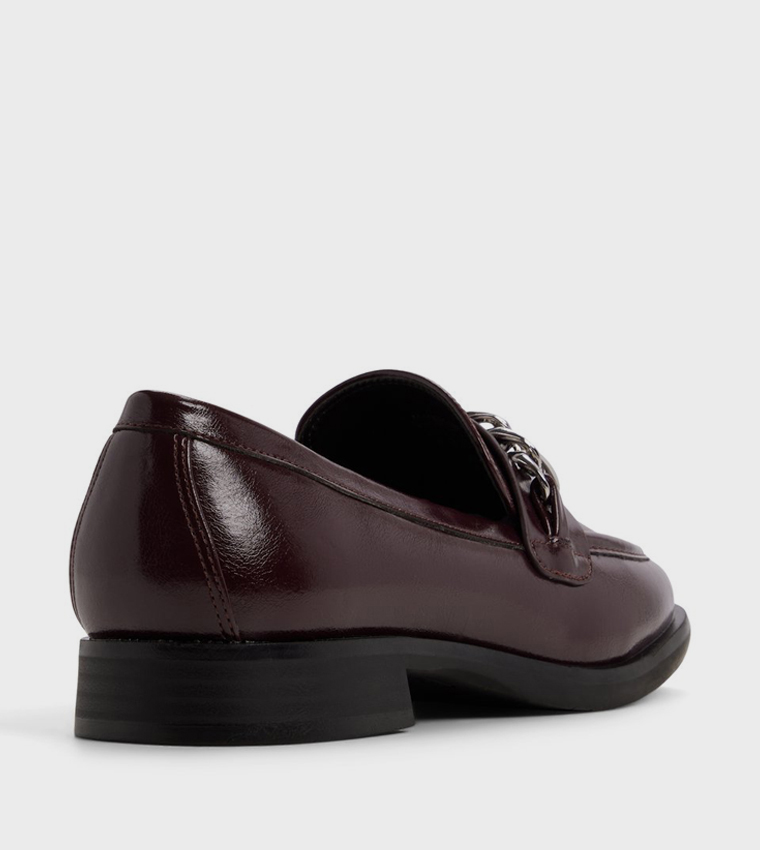 GREYSIN Metal Accent Loafers