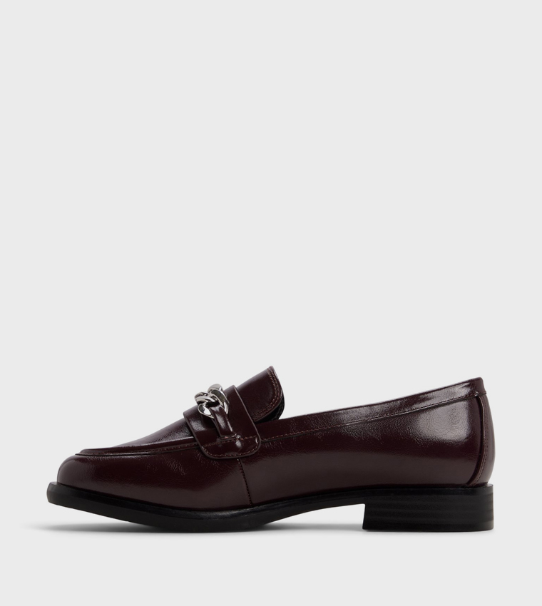 GREYSIN Metal Accent Loafers