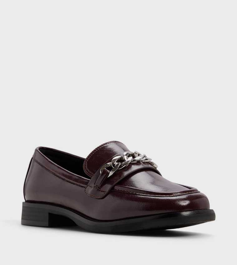 GREYSIN Metal Accent Loafers
