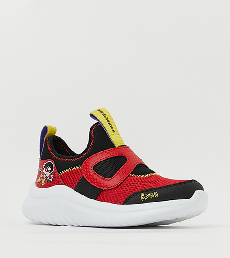 Buy Skechers Ryan's World Ultra Flex Slip On Shoes In Red