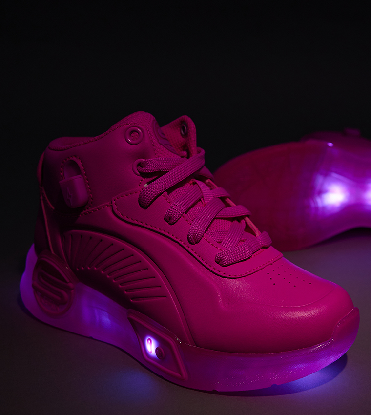 S-Lights Remix Lace Up Sneakers