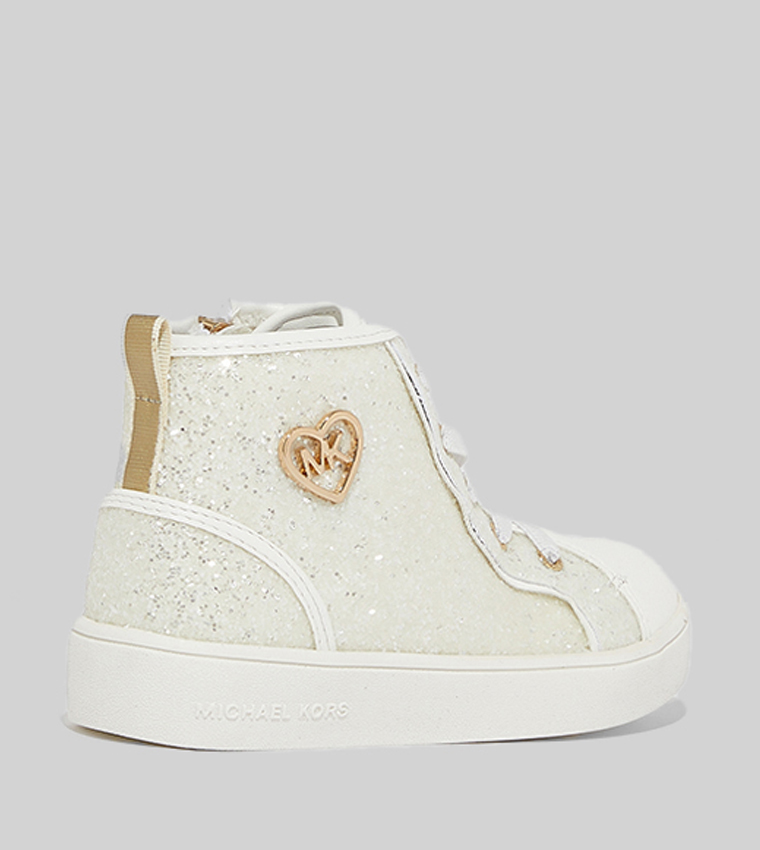 JEM SPLIT Embellished High Top Sneakers