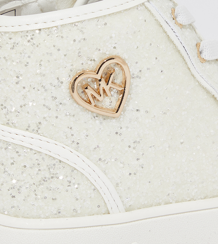 JEM SPLIT Embellished High Top Sneakers