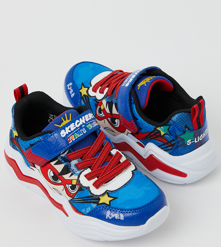 Buy Skechers ERUPTERS IV Velcro Closure Sneakers In Blue