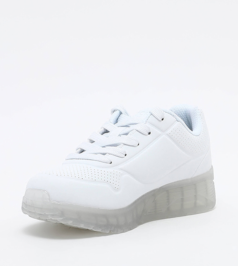 UNO ICE Lace-Up Platform Sneakers