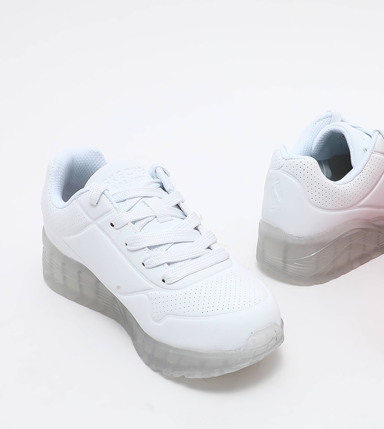 UNO ICE Lace-Up Platform Sneakers