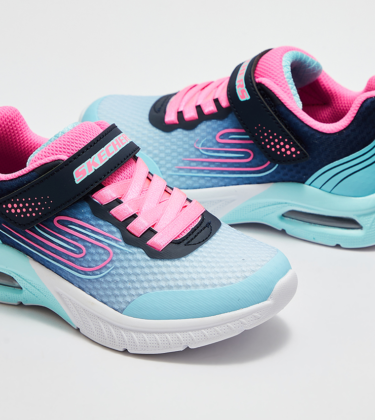 MICROSPEC MAX PLUS Mesh Detail Velcro Closure Sneakers