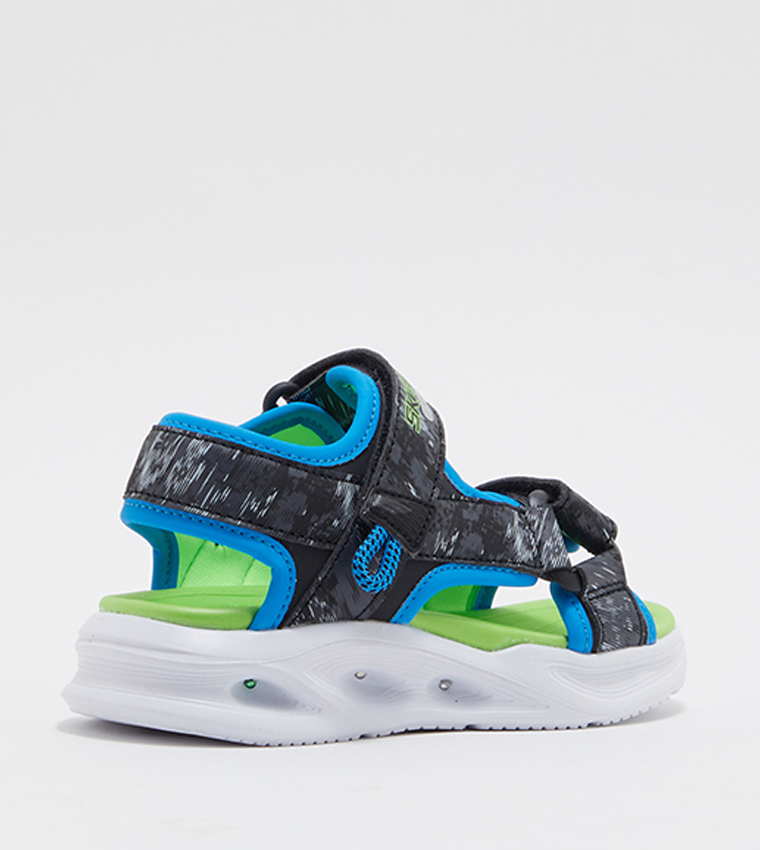 SOLA Glow Velcro Closure Sandals