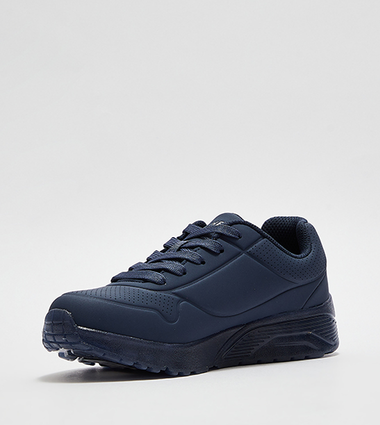 UNO ICE Logo Detail Lace-Up Sneakers