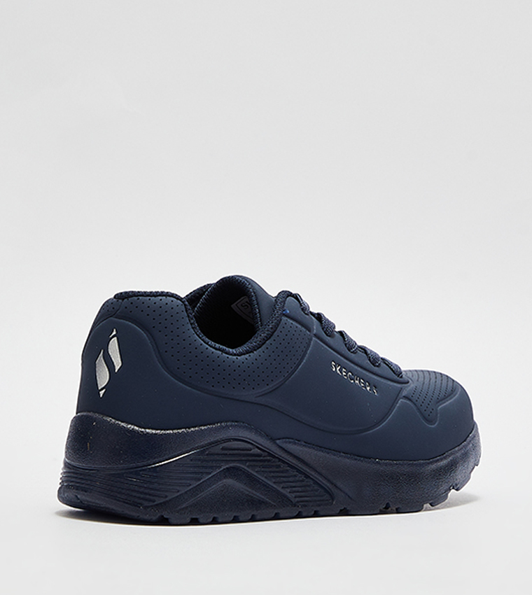 UNO ICE Logo Detail Lace-Up Sneakers