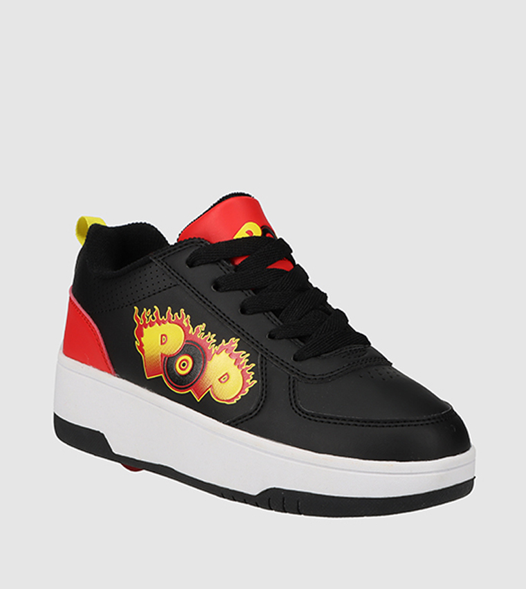 Pop Strike Printed Sneakers