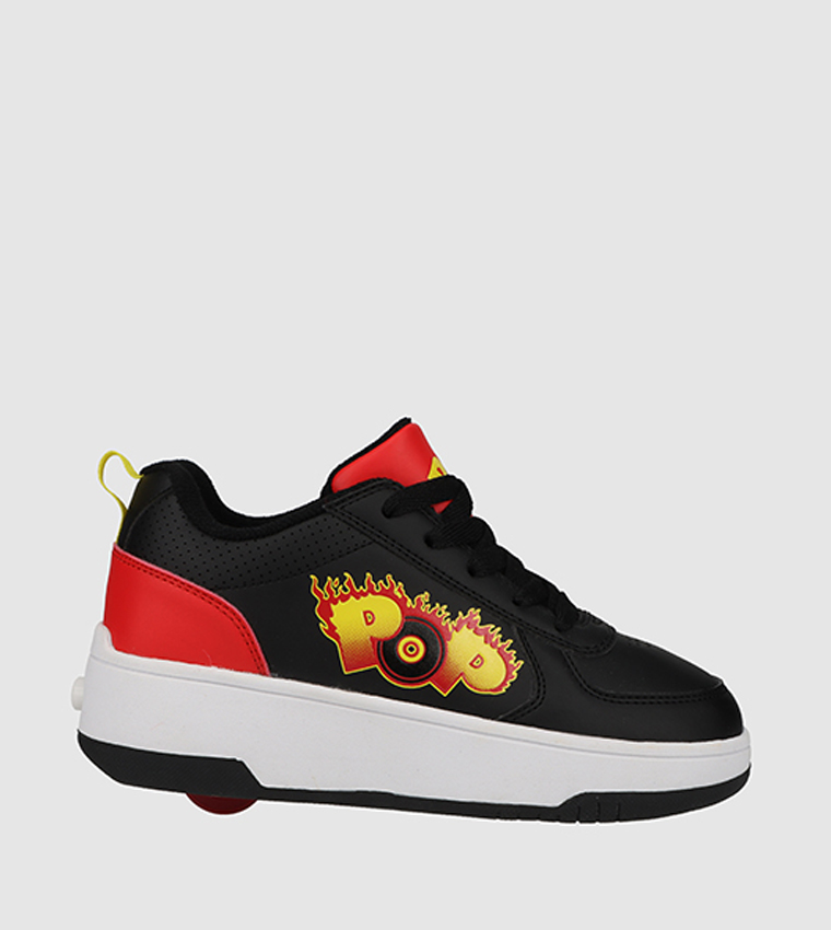 Pop Strike Printed Sneakers