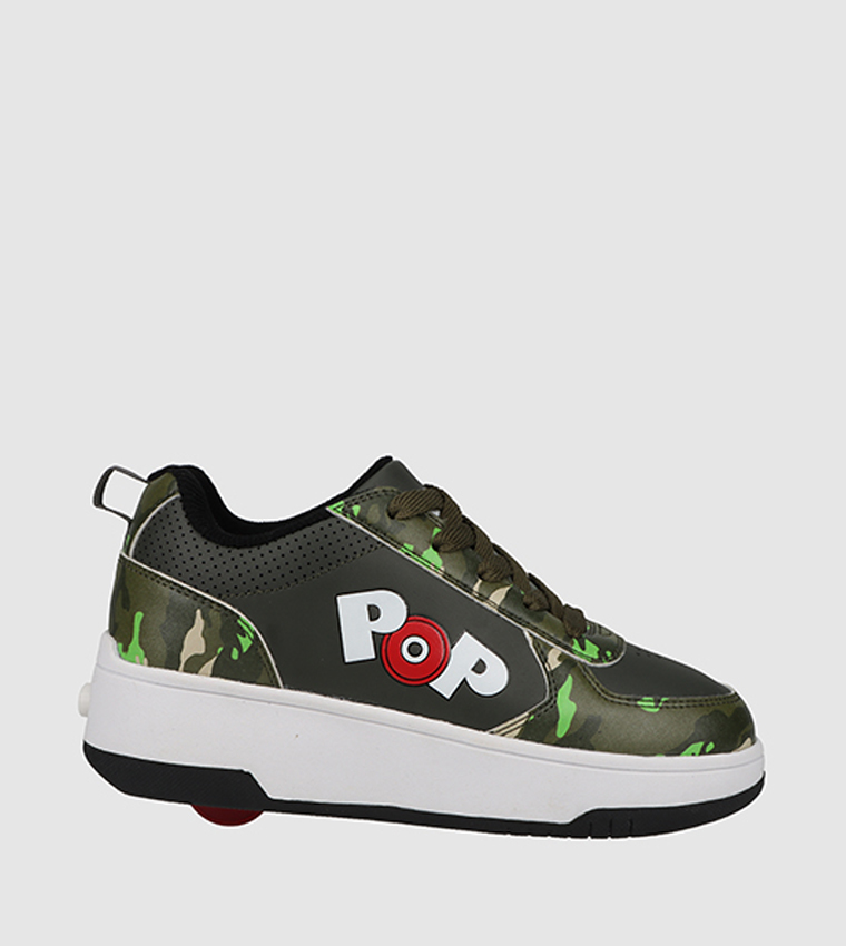 Pop Strike Printed Sneakers