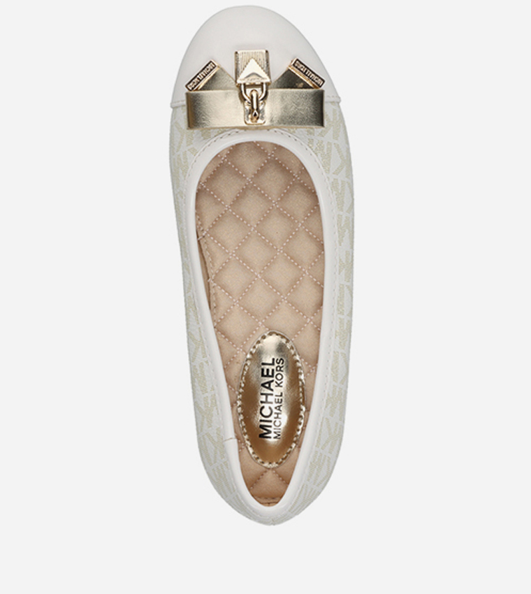 Kenya Lock Metal Accent Ballerinas