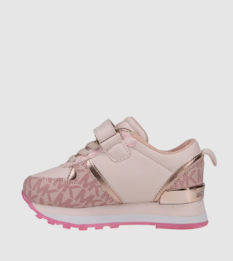 michael kors billie trainer soft pink