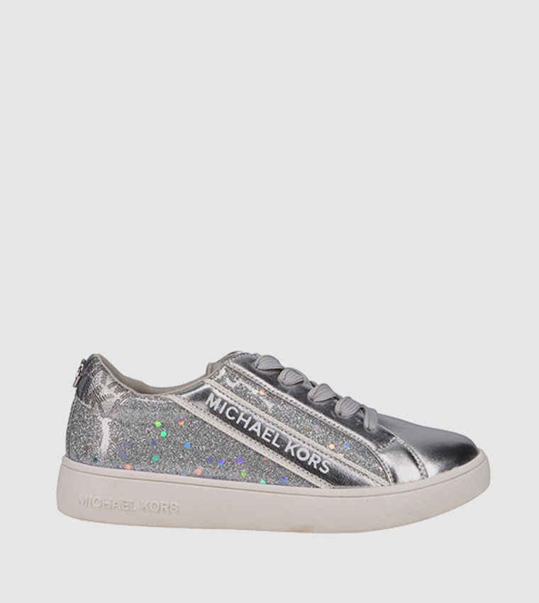 michael kors trainers silver
