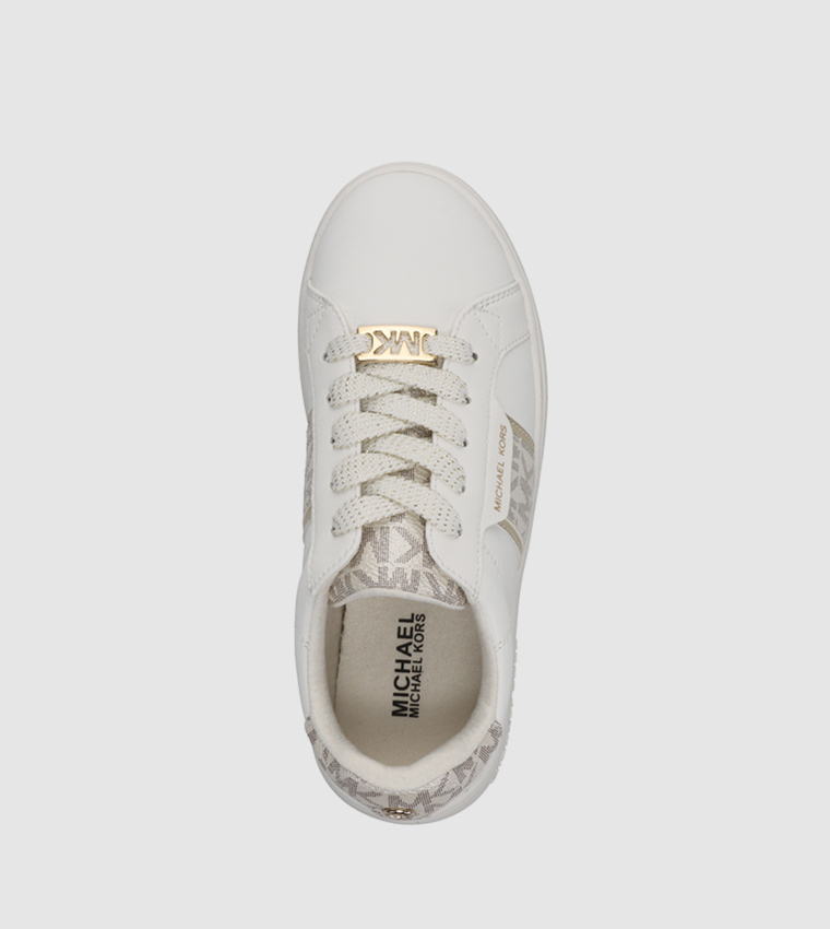 JEM MAXINE Monogram Lace Up Sneakers