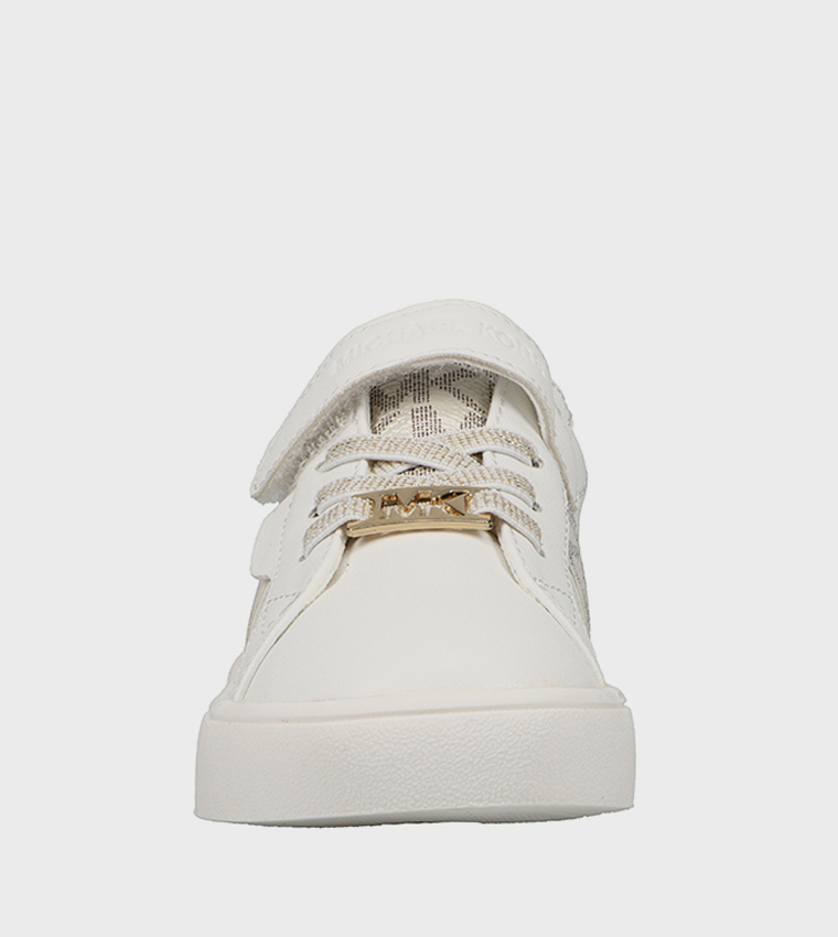 JEM MAXINE PS Monogram Velcro Closure Sneakers