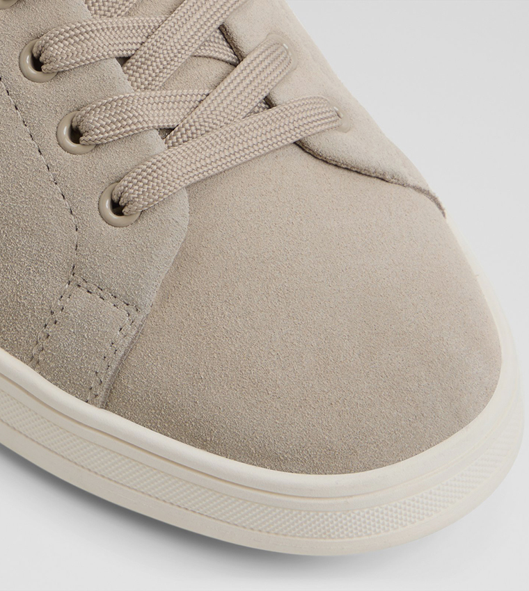 GRIT Solid Lace-Up Sneakers